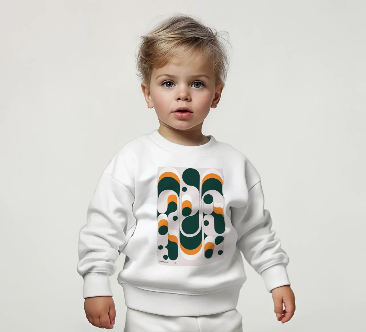 Verde foresta felpa neonato da Zoe shop