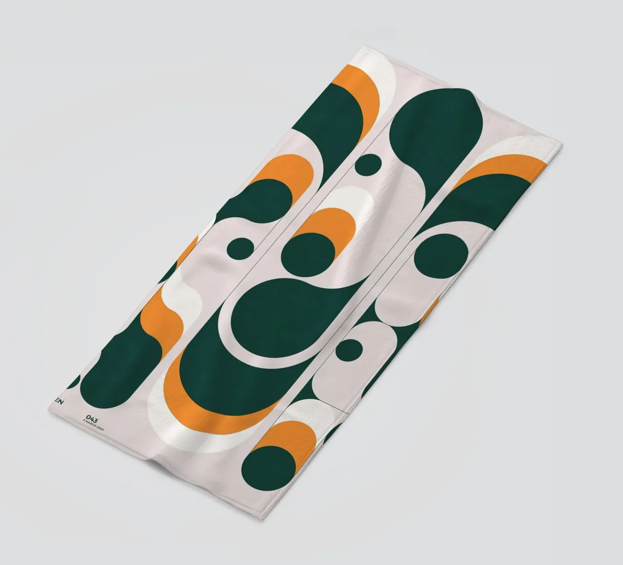 Verde foresta telo mare da Zoe shop