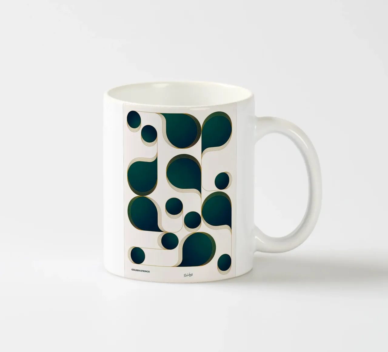 Corde d'oro tazza in ceramica da Zoe shop