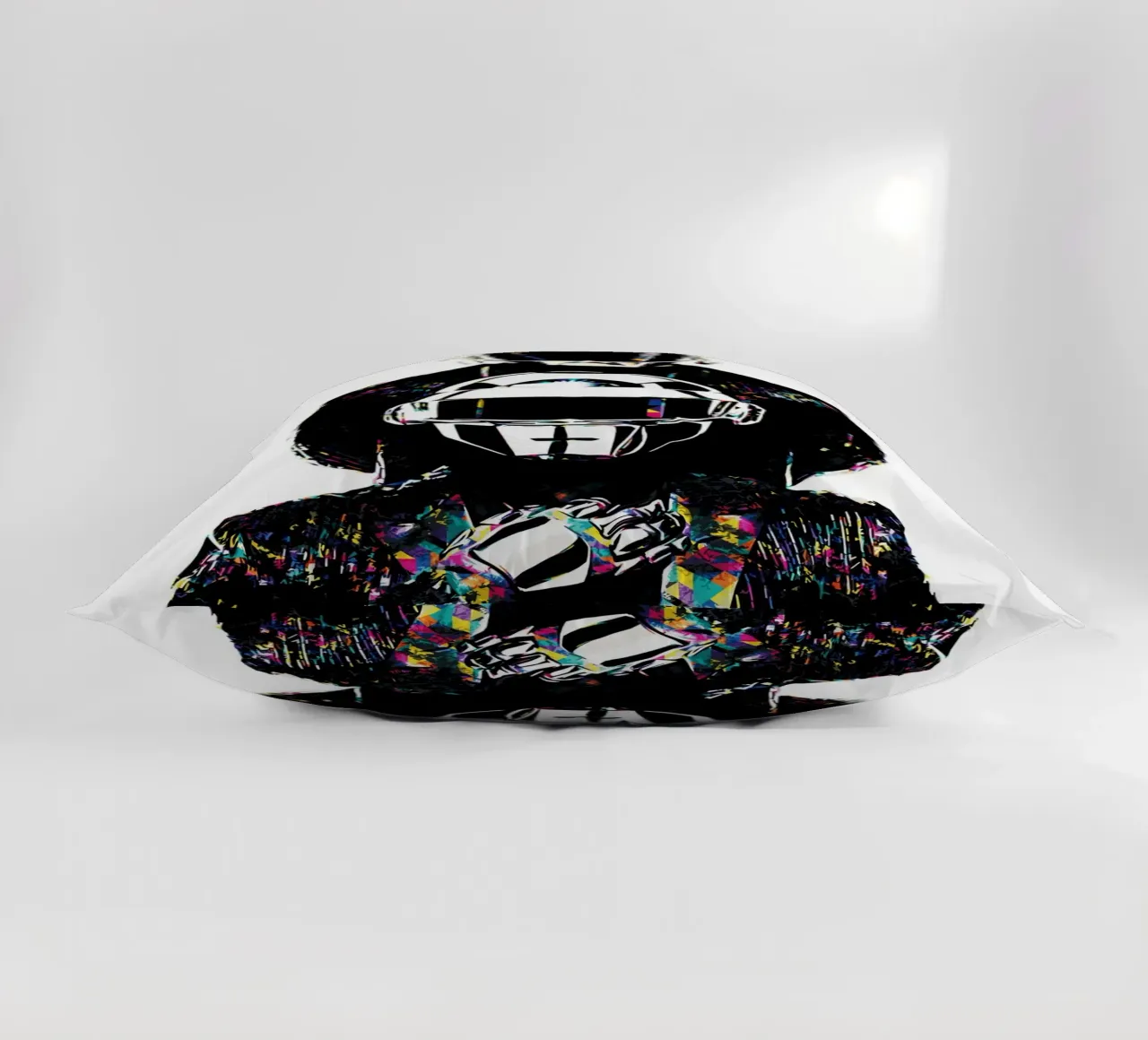 Arte a colori dei Daft Punk cuscino da music soul