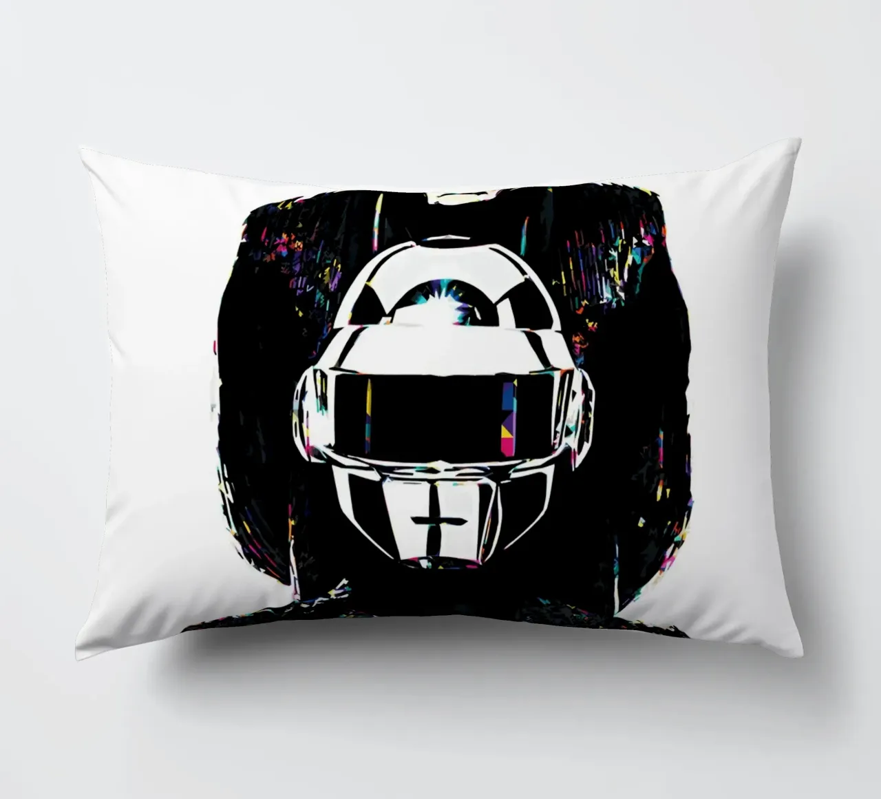 Arte a colori dei Daft Punk cuscino da music soul