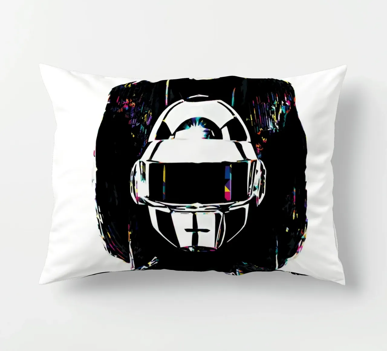 Arte a colori dei Daft Punk cuscino da music soul