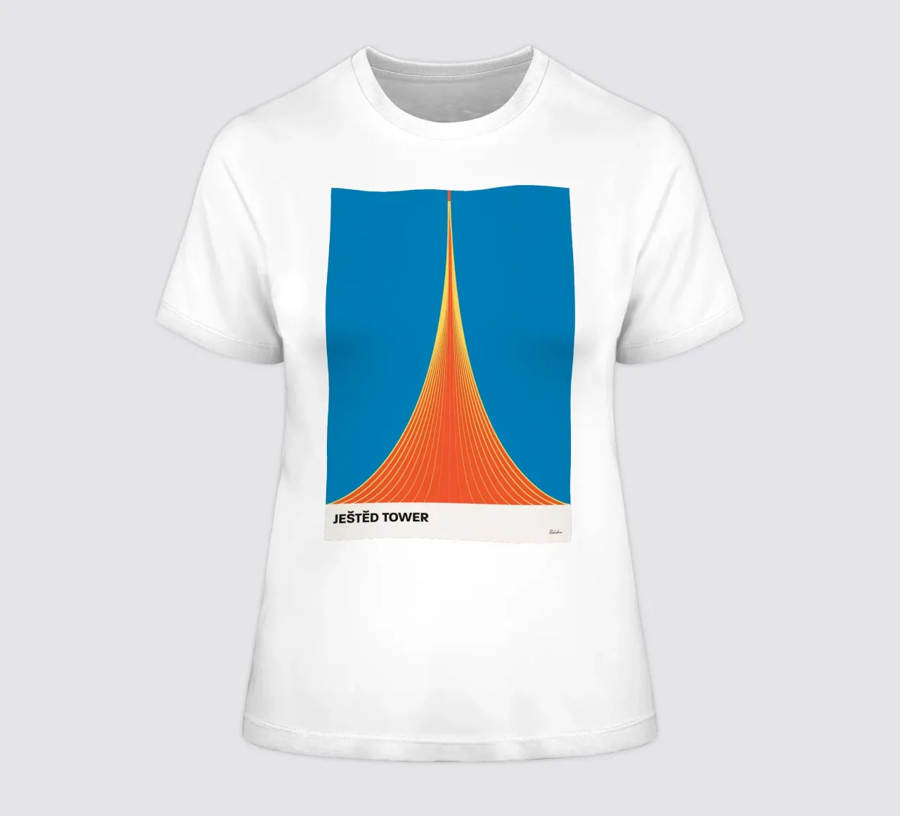 Torre di Jested t-shirt da donna da Zoe shop
