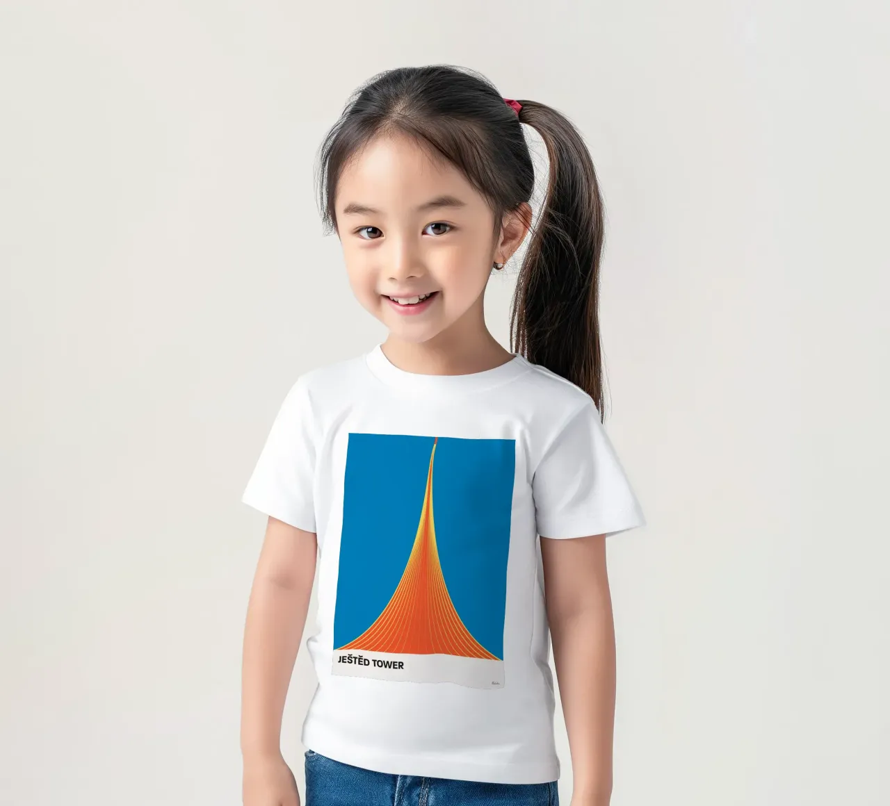 Torre di Jested t-shirt bambini da Zoe shop