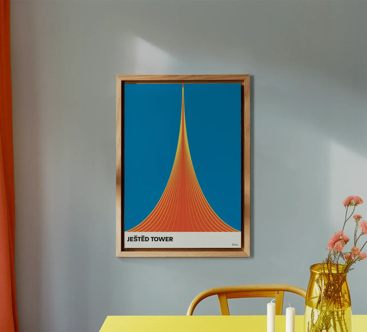 Torre di Jested alluminio dibond da Zoe shop