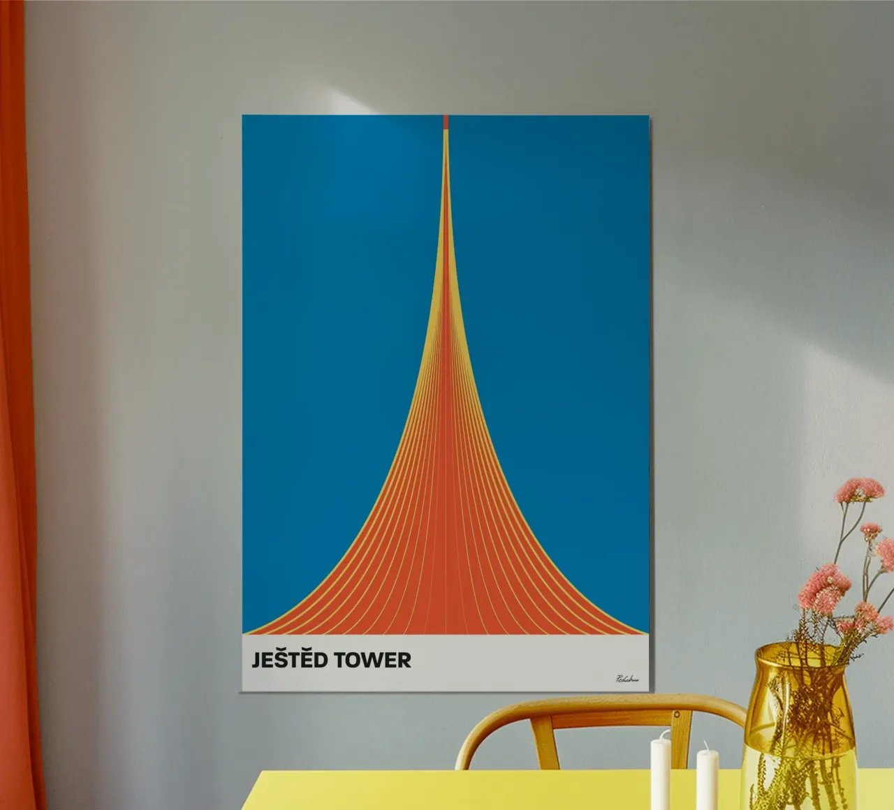 Torre di Jested alluminio dibond da Zoe shop