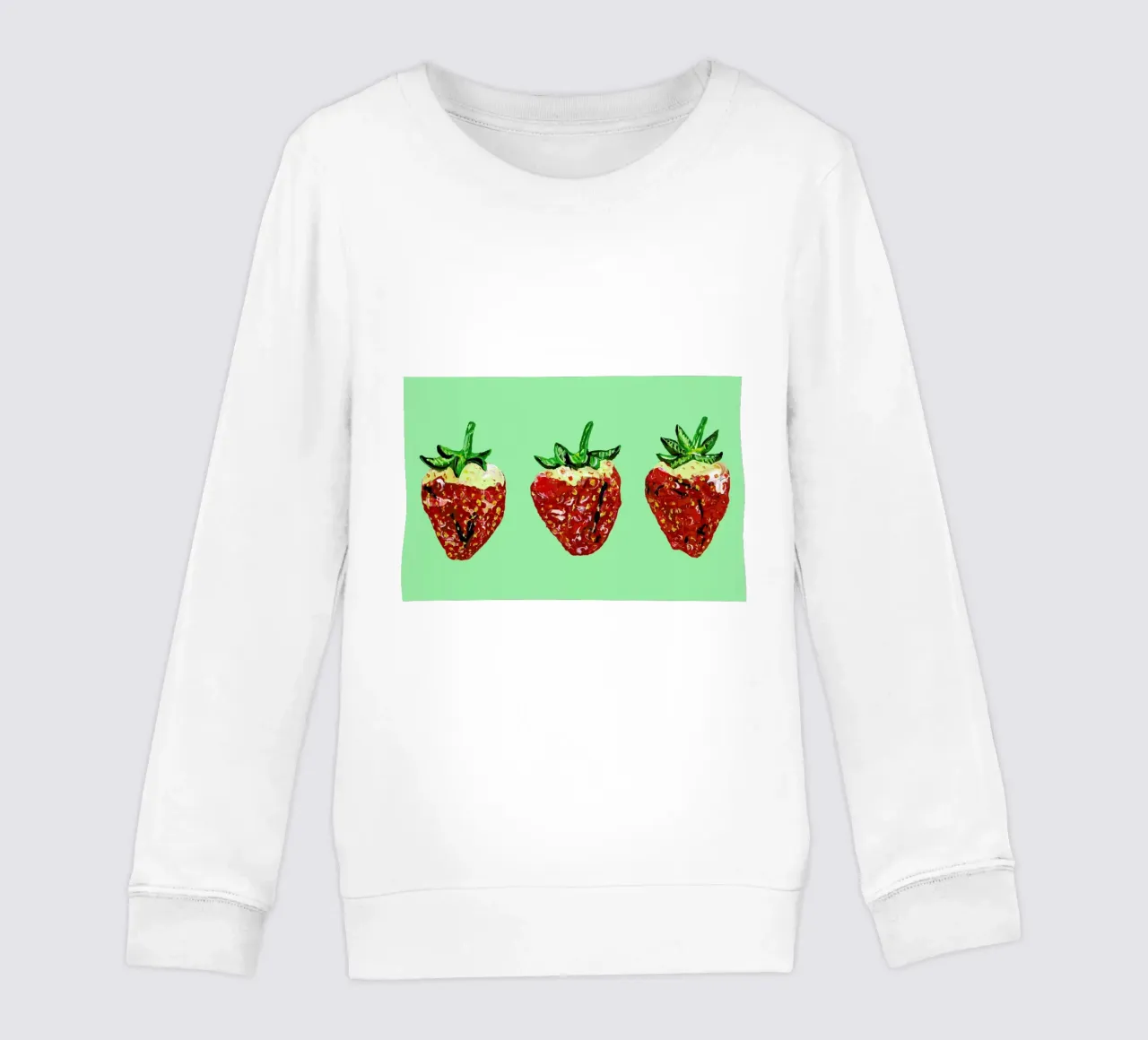 Strawberries sweat enfant de Alice Straker