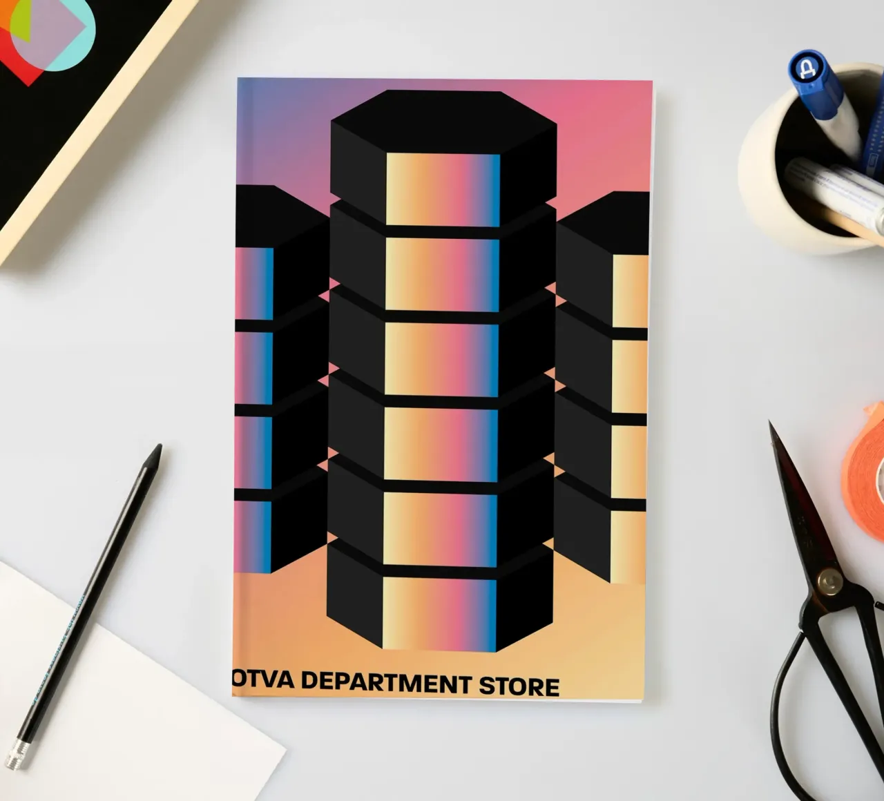 Kotva Department Store notebook by Zoe shop