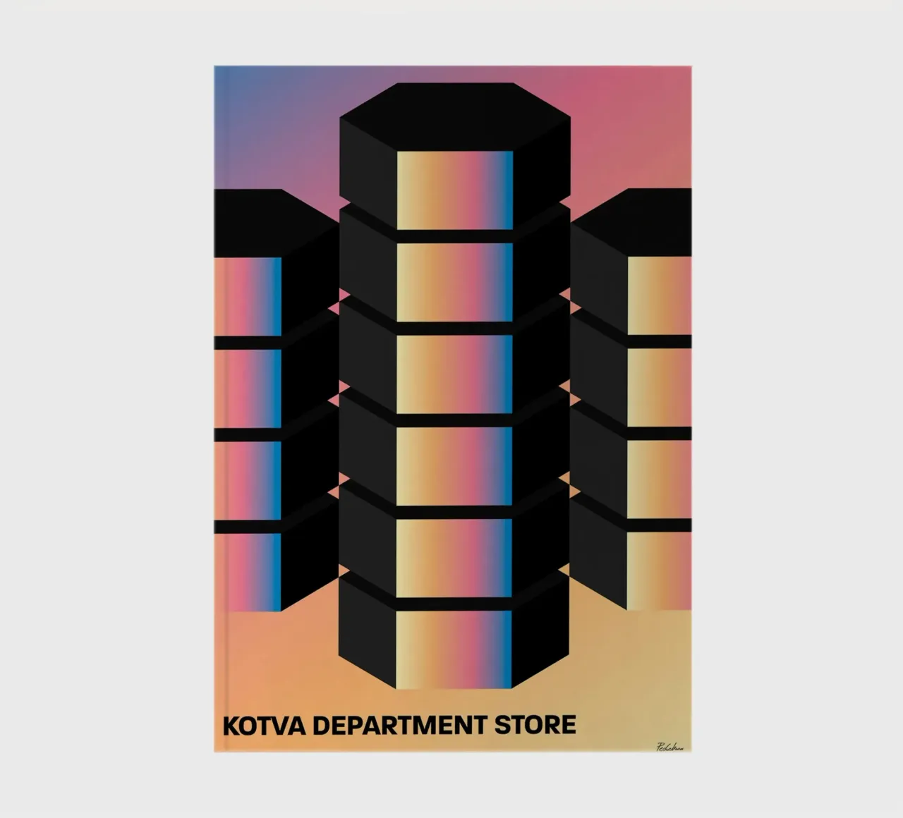 Kotva Department Store notebook by Zoe shop