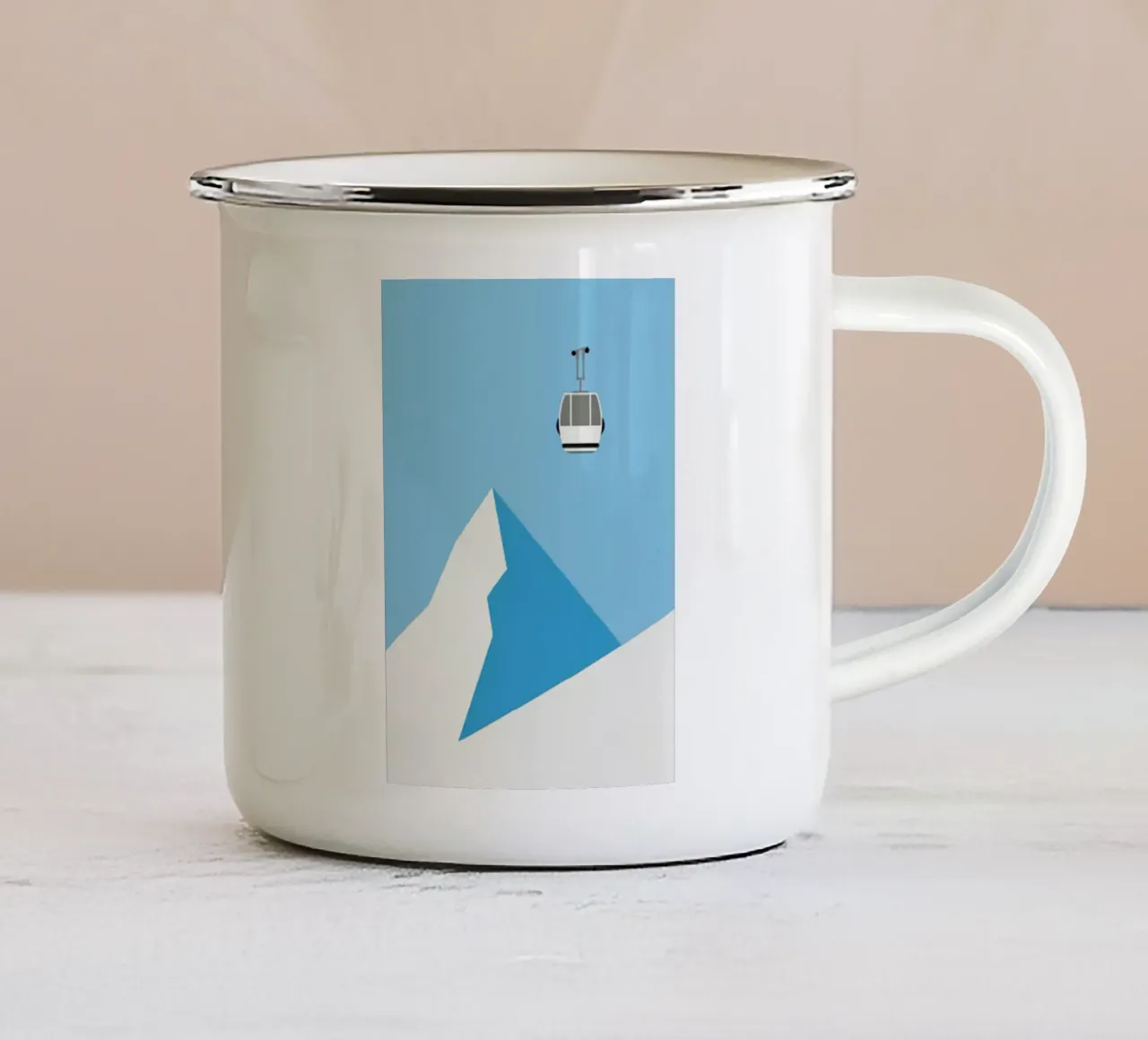 montare tazza in smalto da Zoe shop