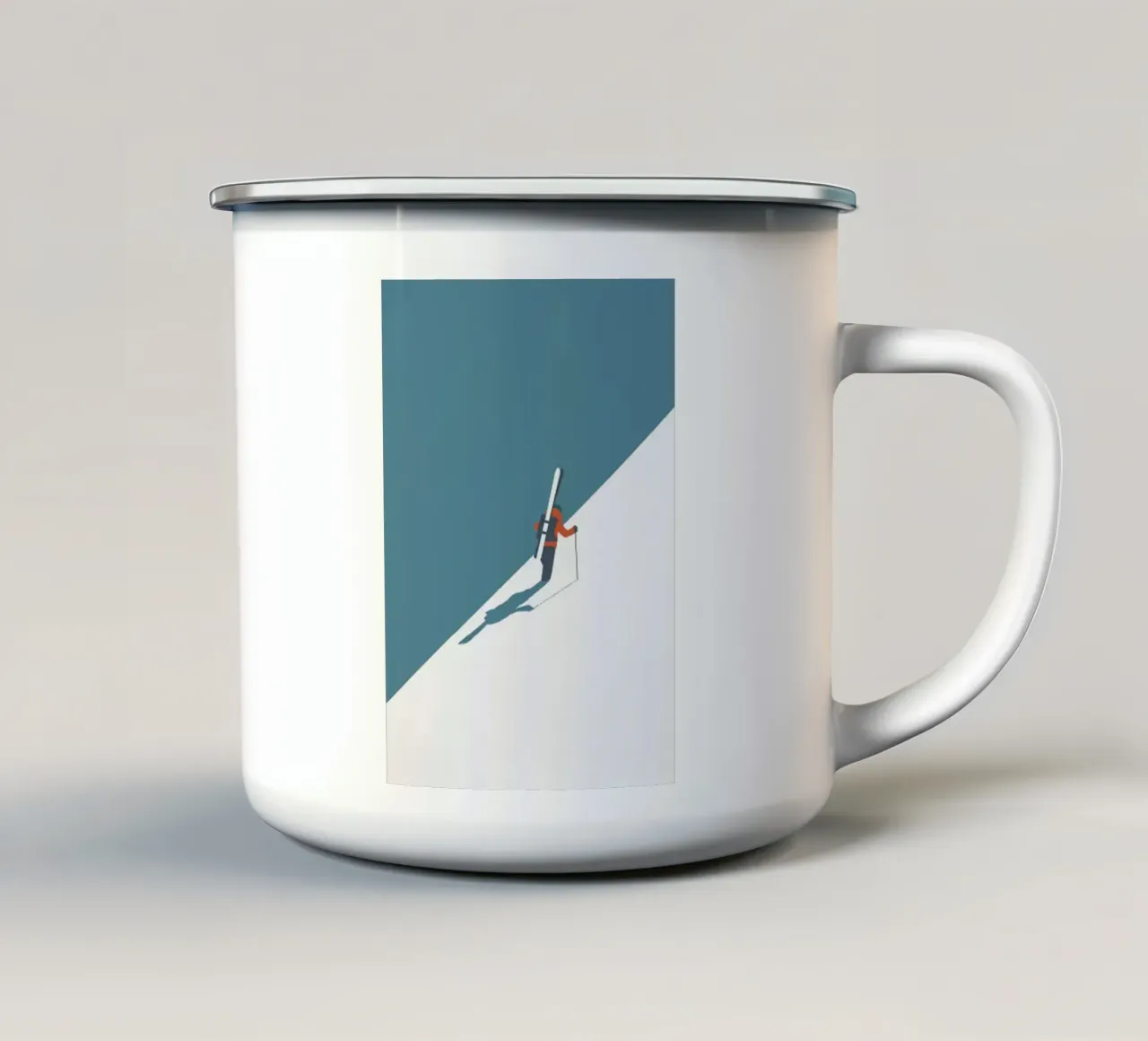 Uomini tazza in smalto da Zoe shop