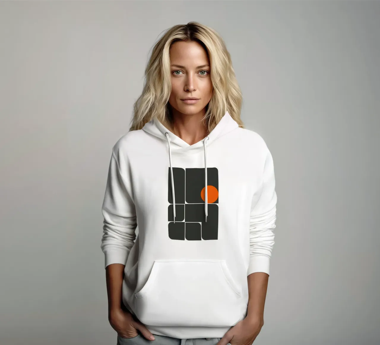 m011 felpa con cappuccio da Zoe shop