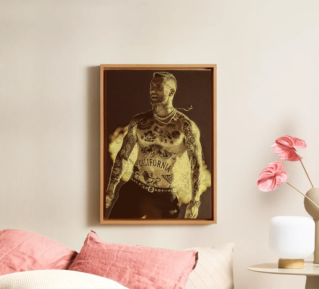 Pulse of the Stage canvas by singpentinksale