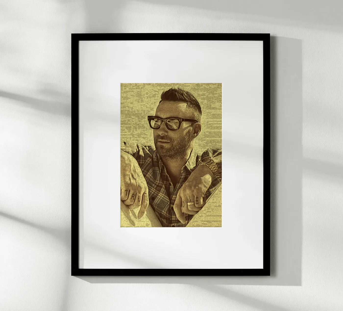 Levine's aura poster van singpentinksale