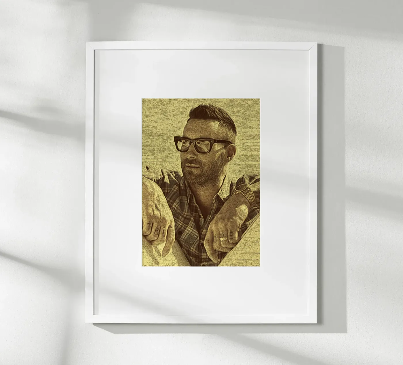Levine's aura poster van singpentinksale
