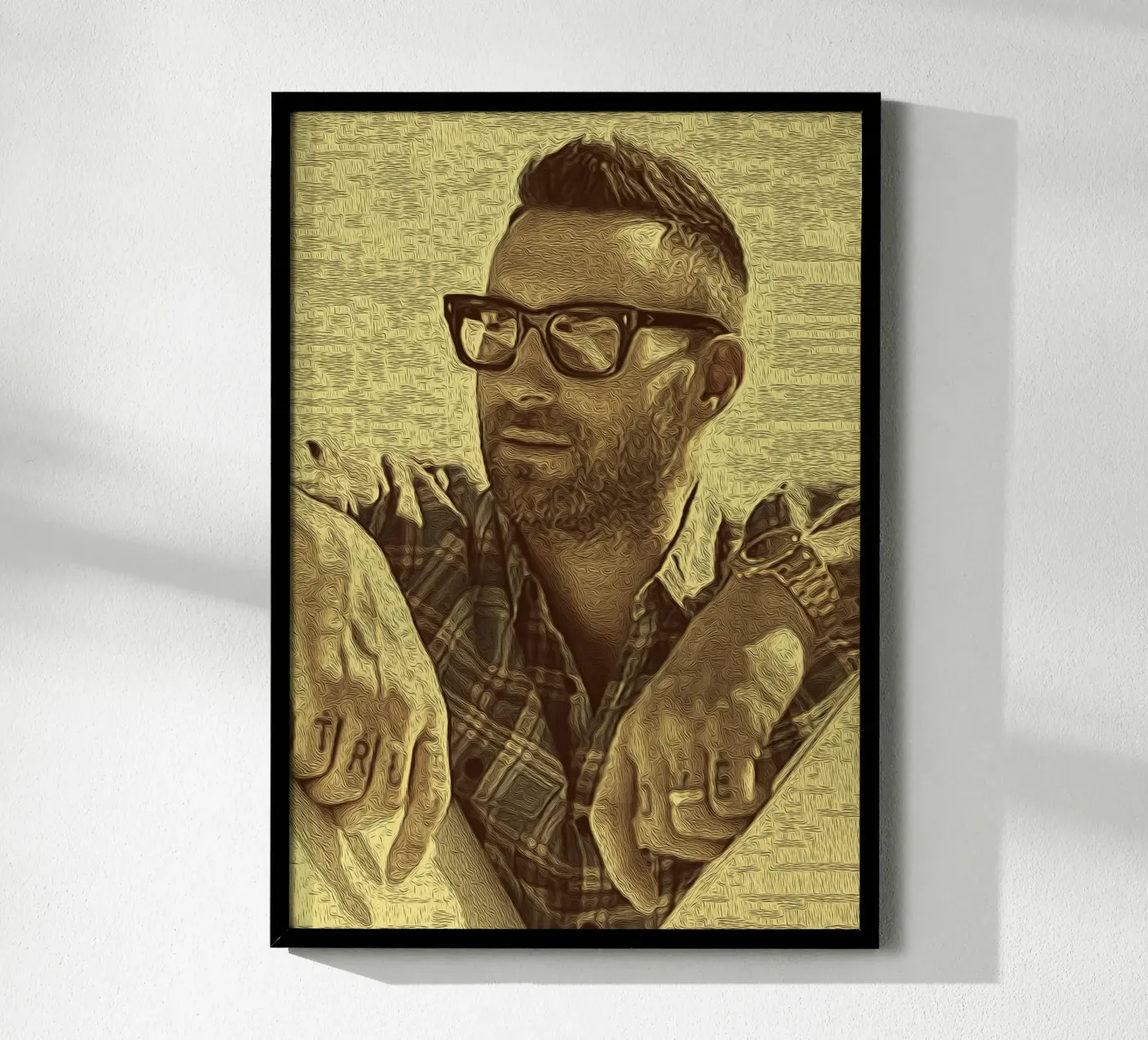 Levine's aura poster van singpentinksale