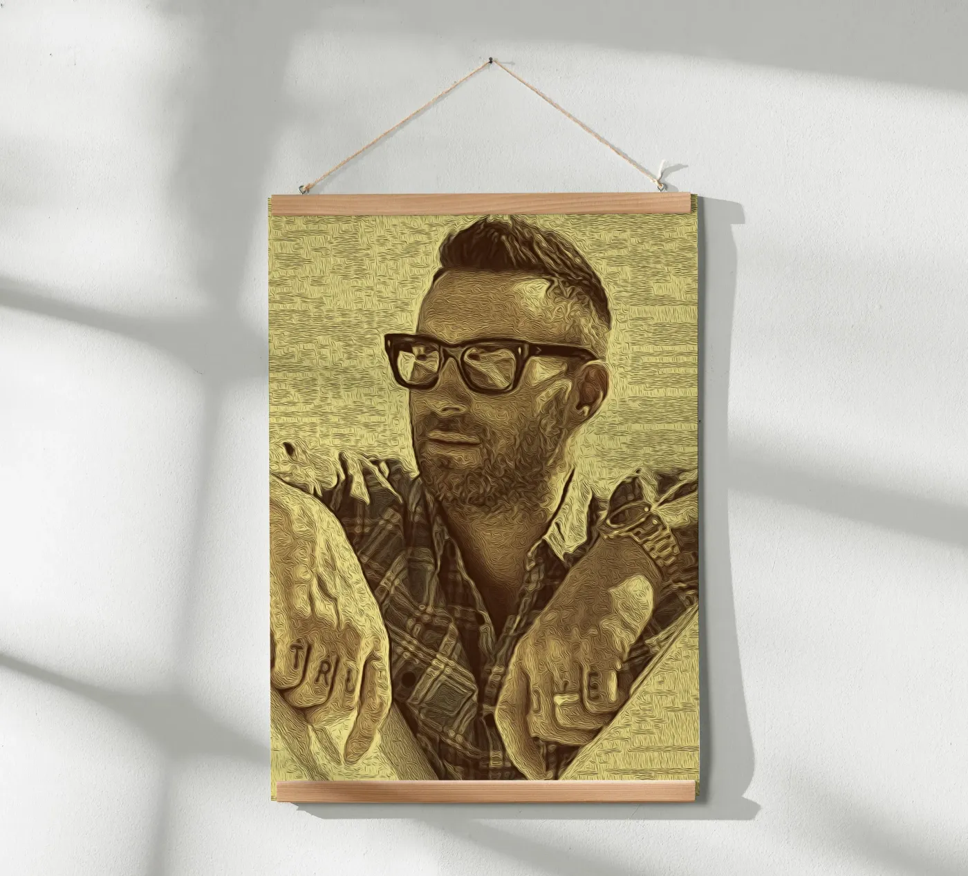 Levine's aura poster van singpentinksale