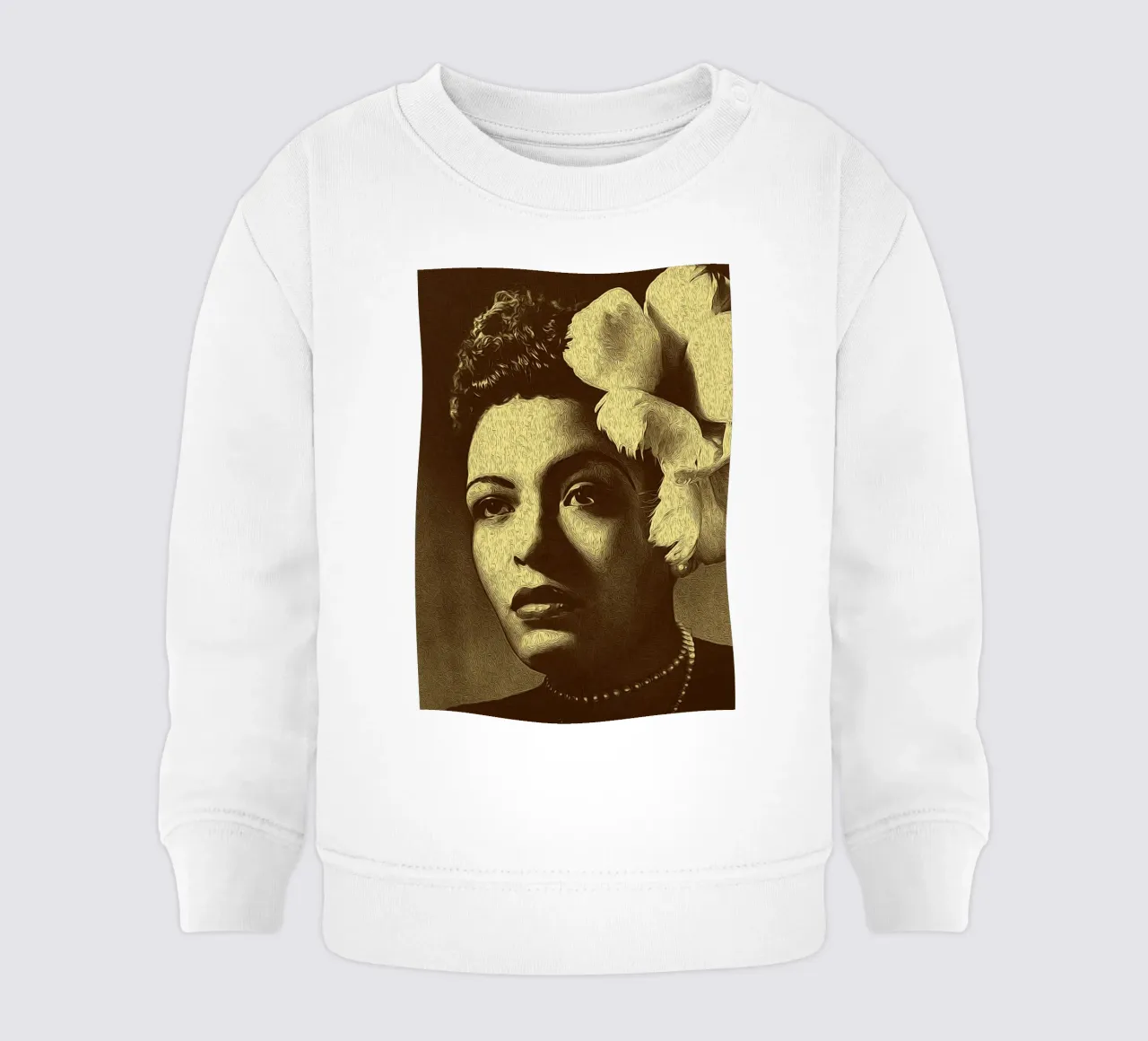 Eleganza in fiore felpa neonato da singpentinksale