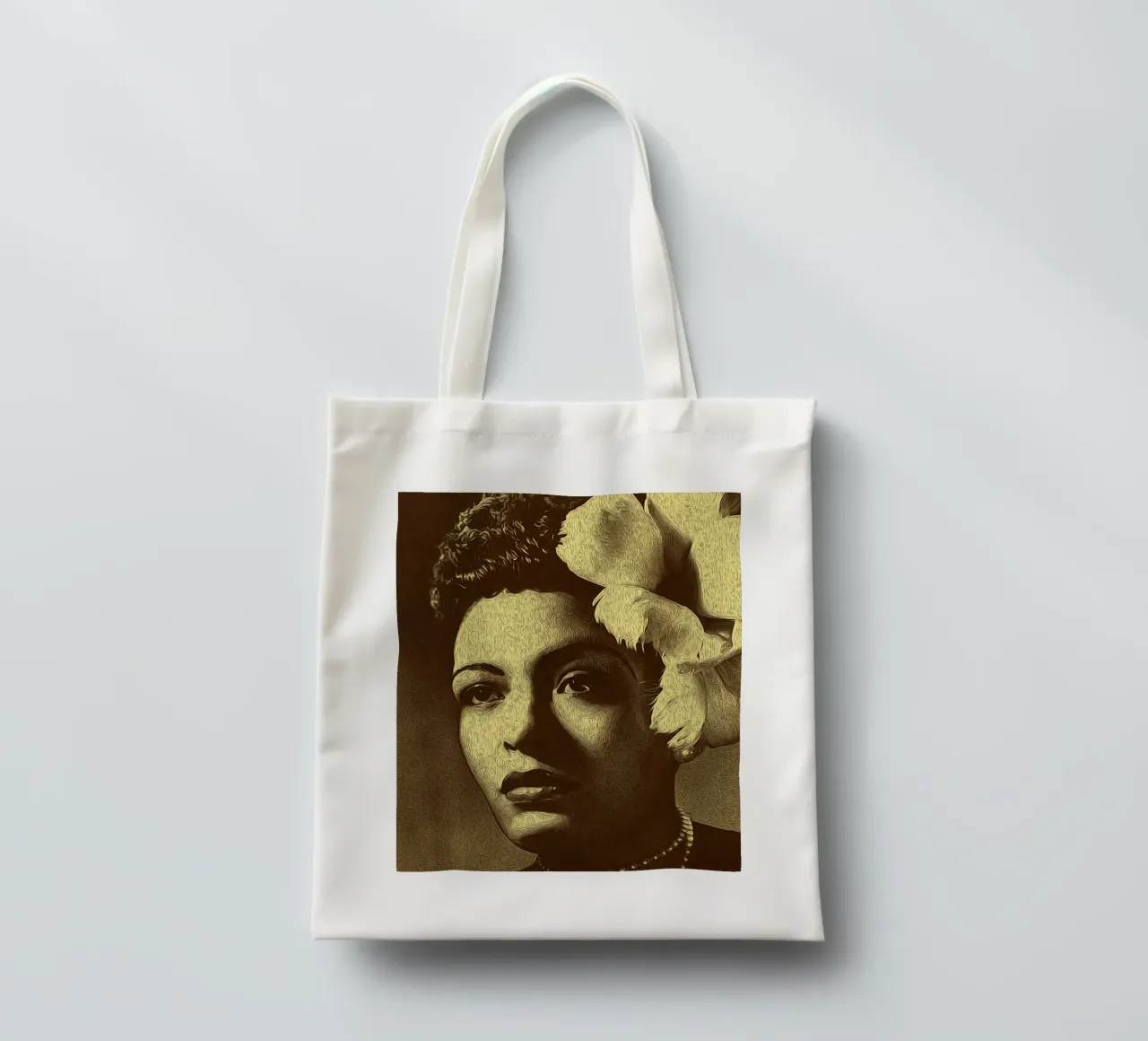 L'élégance en fleurs tote bag de singpentinksale