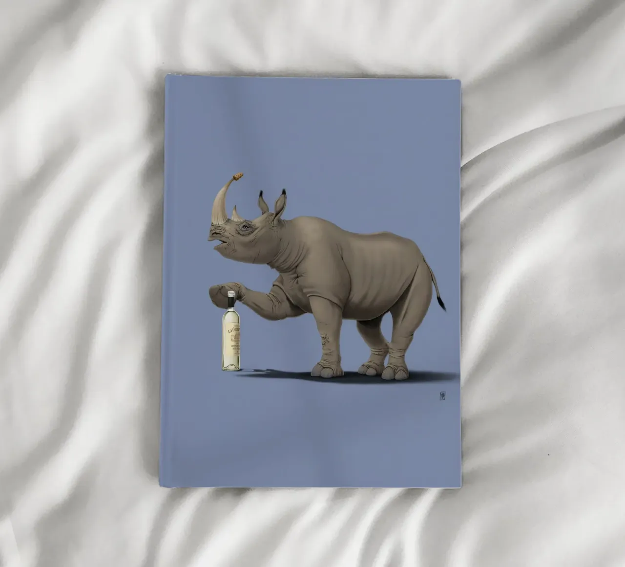 Cork it, Dürer! (Coloured) notebook by Rob Art | Illustration