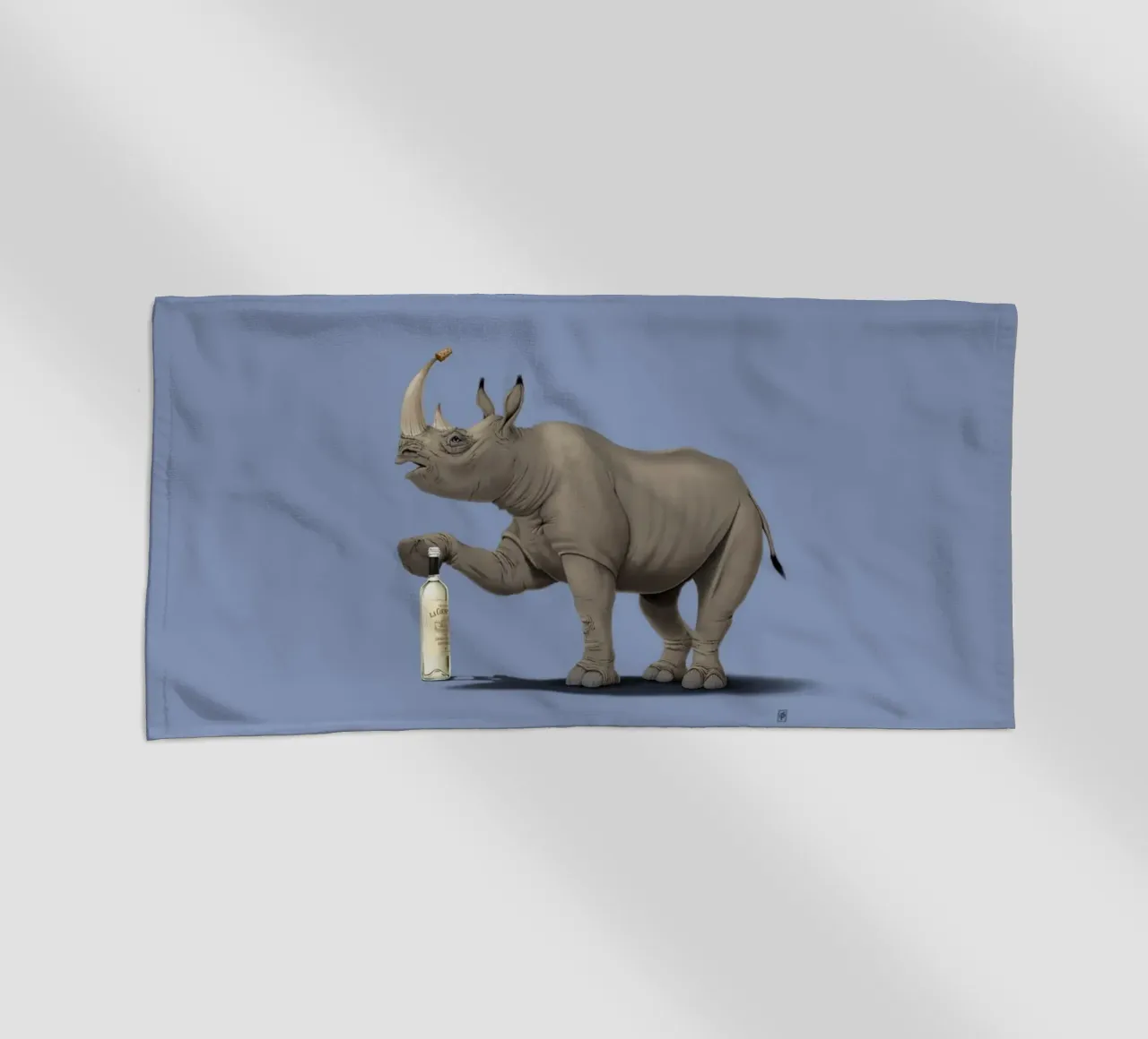 Cork it, Dürer! (Coloured) telo mare da Rob Art | Illustration