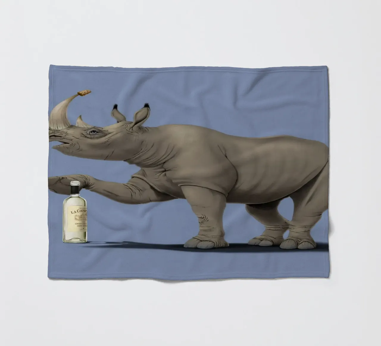 Cork it, Dürer! (Coloured) coperta in pile da Rob Art | Illustration