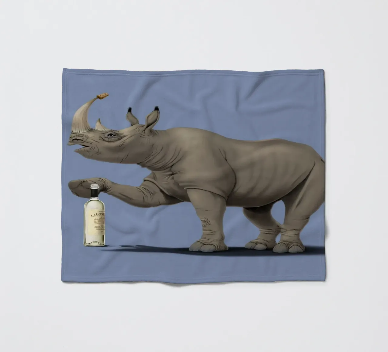 Cork it, Dürer! (Coloured) coperta in pile da Rob Art | Illustration