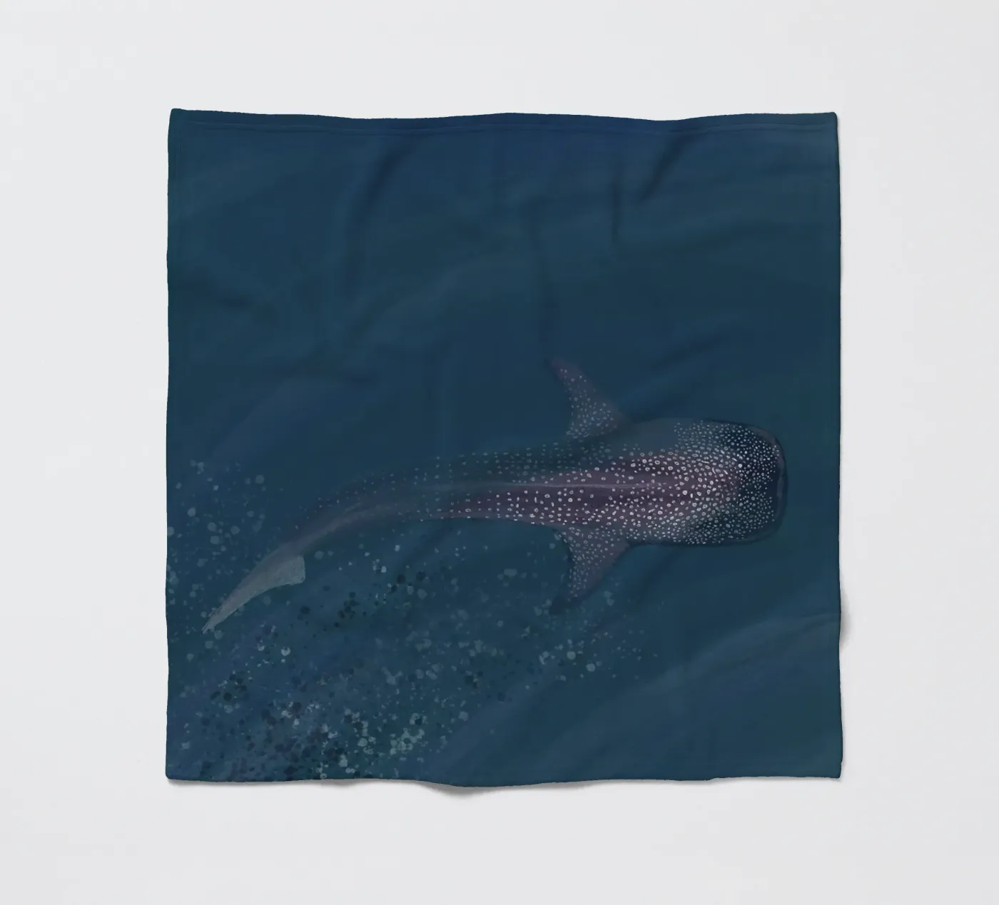 Walhai fleecedeken van Anika Merten