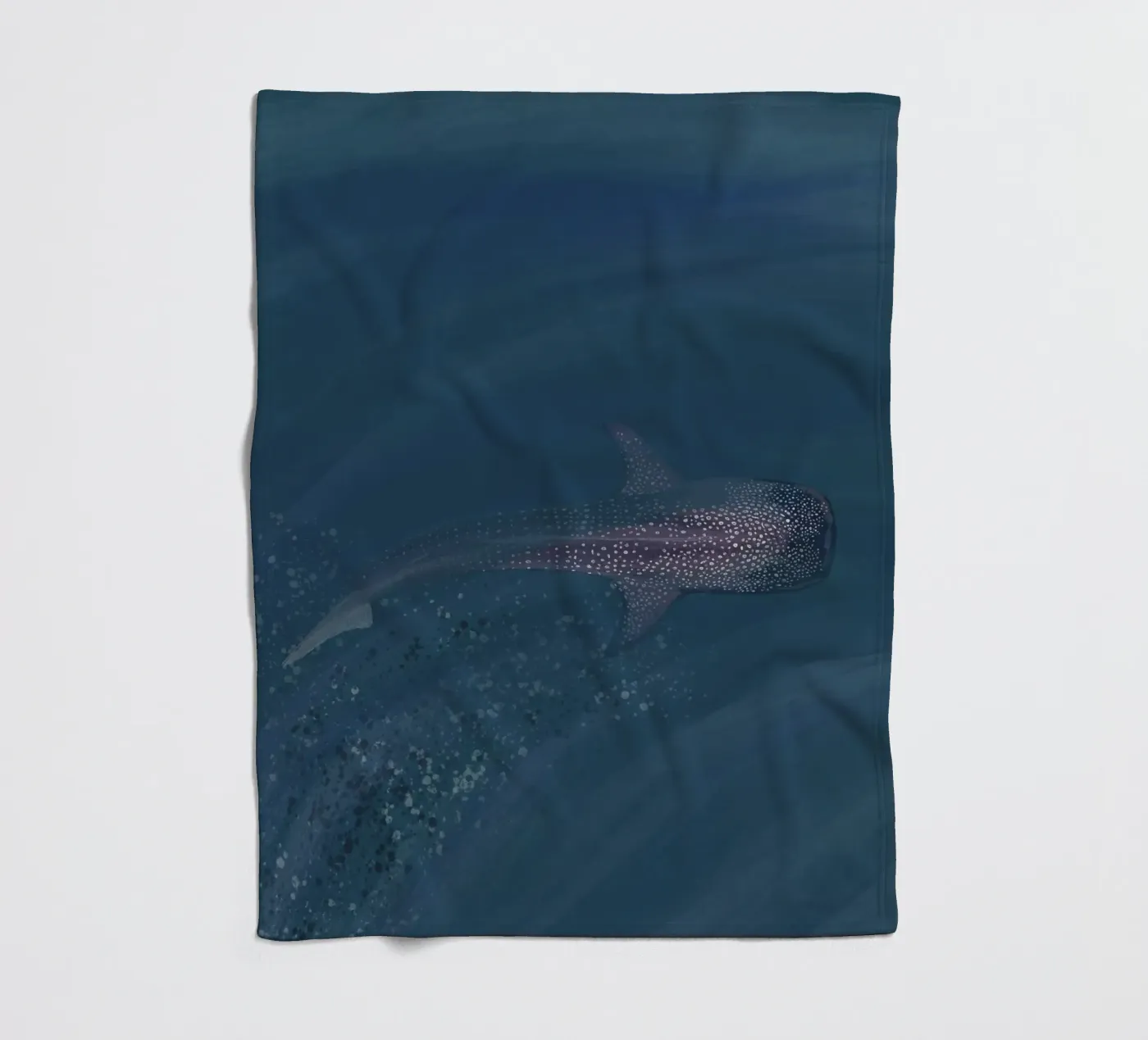 Walhai fleecedeken van Anika Merten