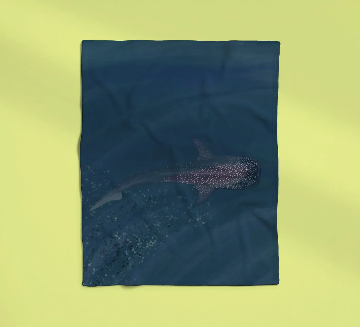 Walhai fleecedeken van Anika Merten