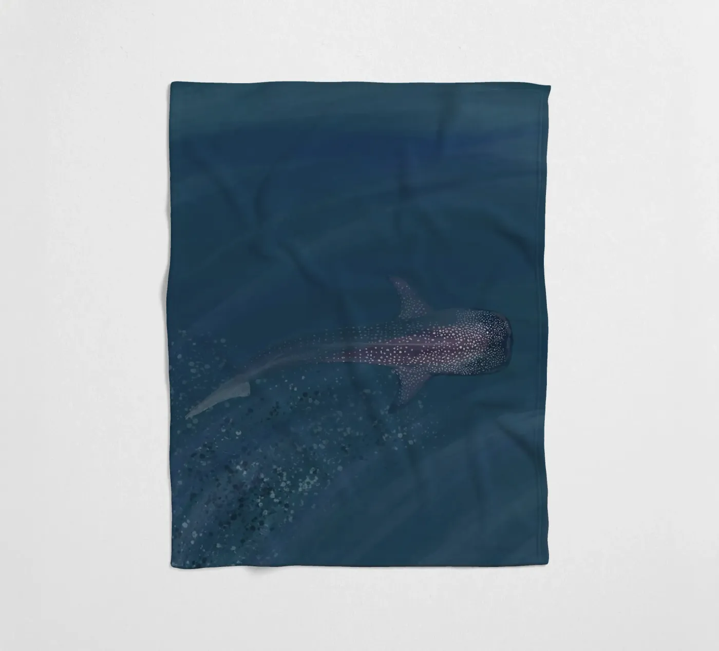 Walhai fleecedeken van Anika Merten