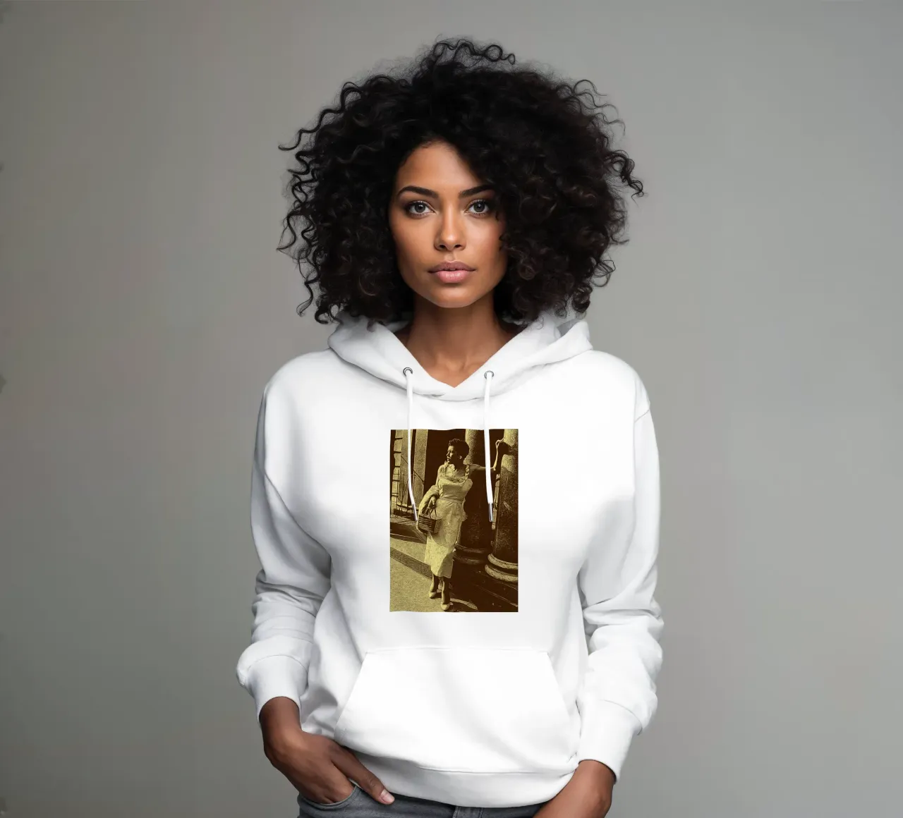 Passi di grazia felpa con cappuccio da singpentinksale