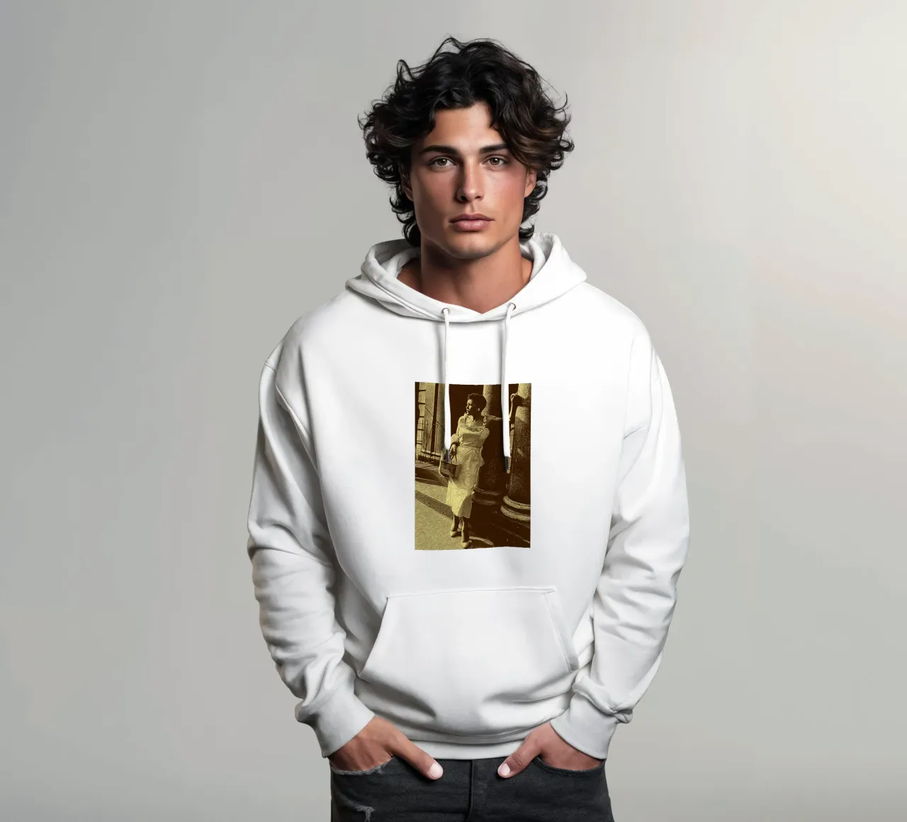 Passi di grazia felpa con cappuccio da singpentinksale