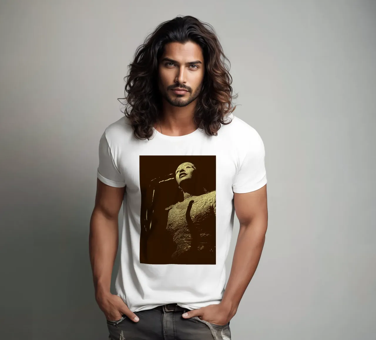 Note di dolore e potere t-shirt da singpentinksale