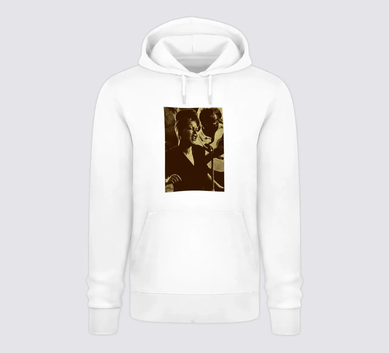 Furia del Blues felpa con cappuccio da singpentinksale