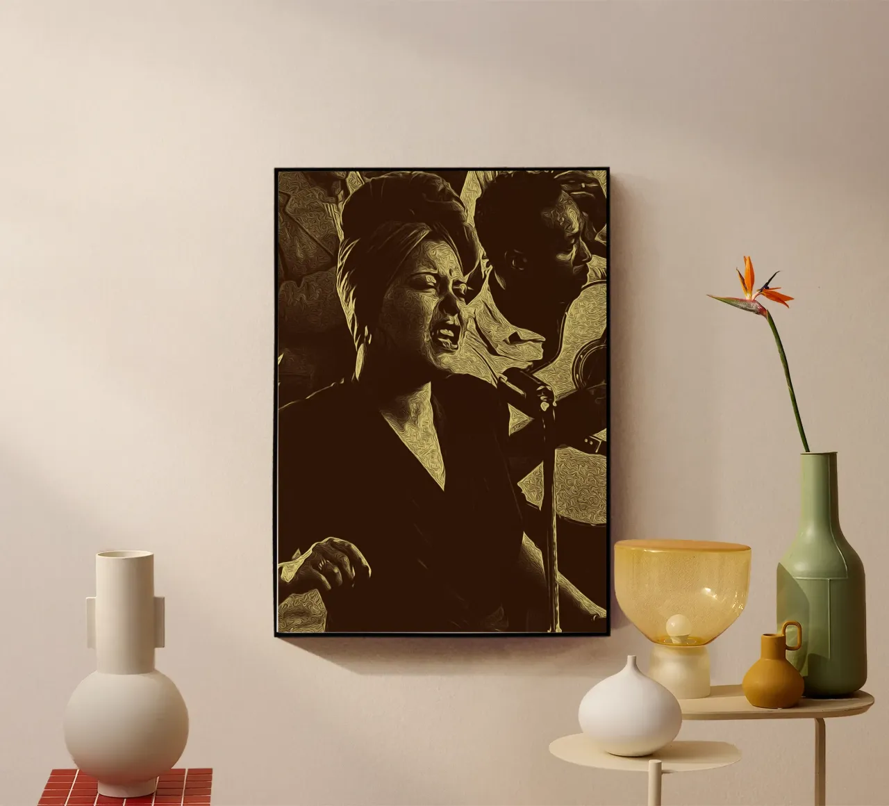 Furia del Blues plexiglass da singpentinksale