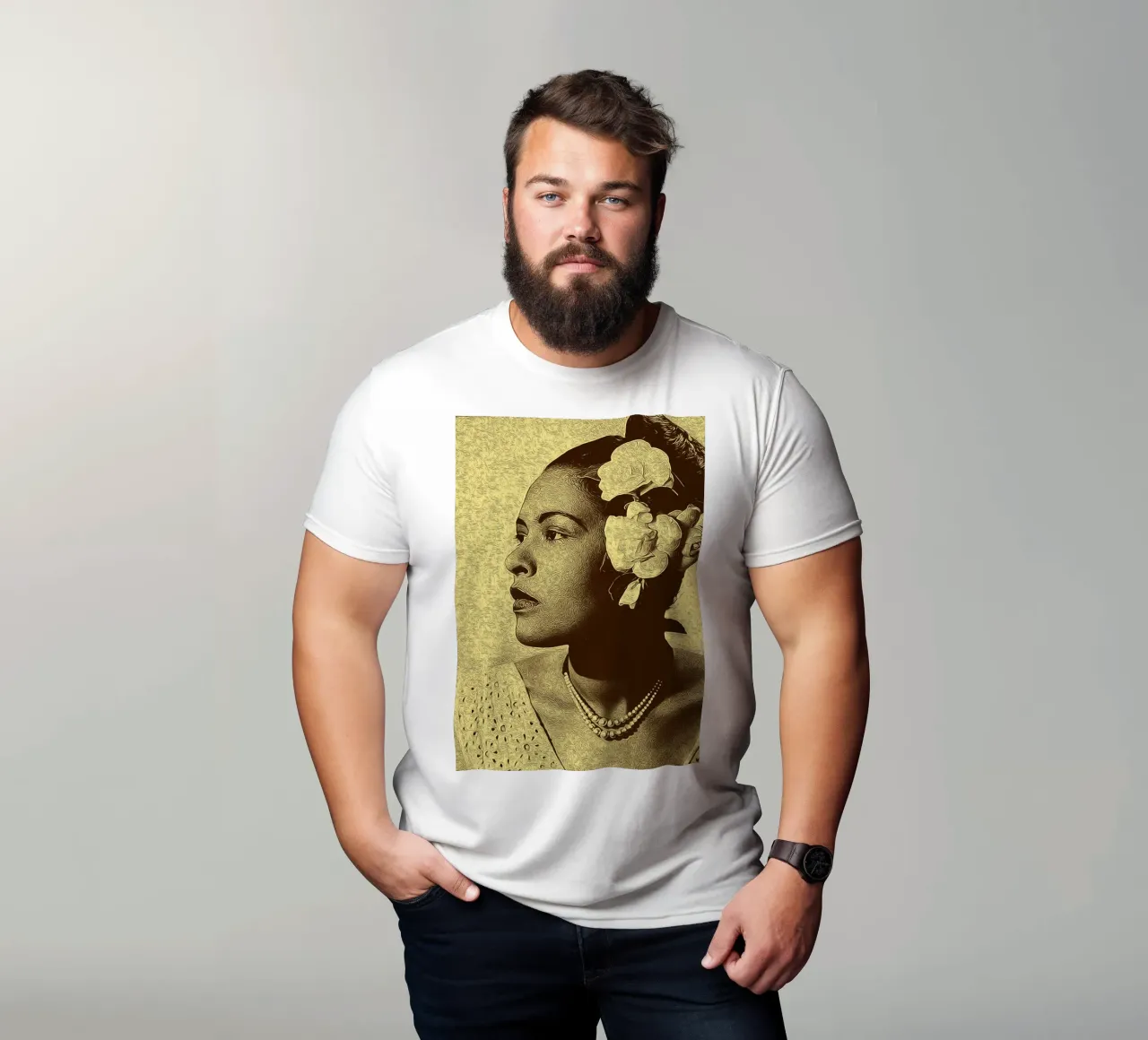 Profilo di una regina t-shirt da singpentinksale