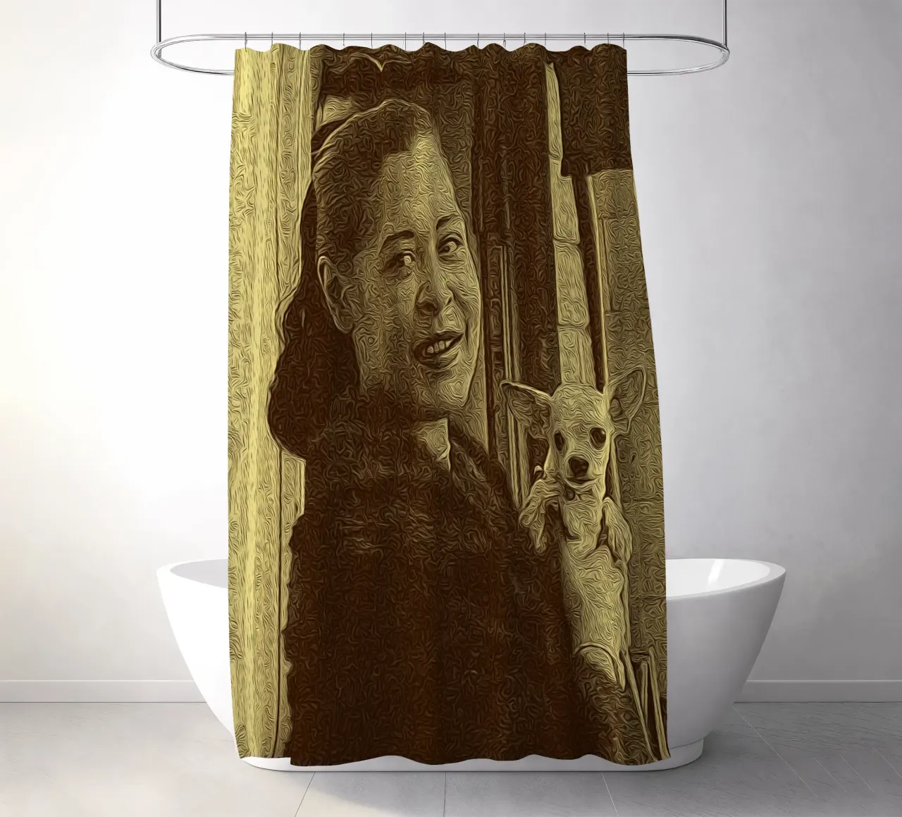Jazz and Joy shower curtain by singpentinksale