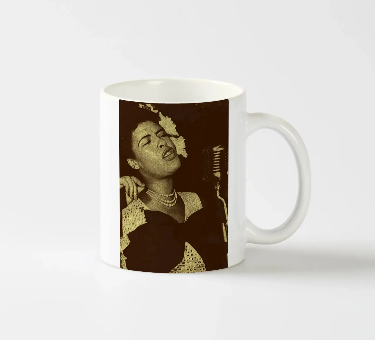 Melodia di mezzanotte tazza in ceramica da singpentinksale