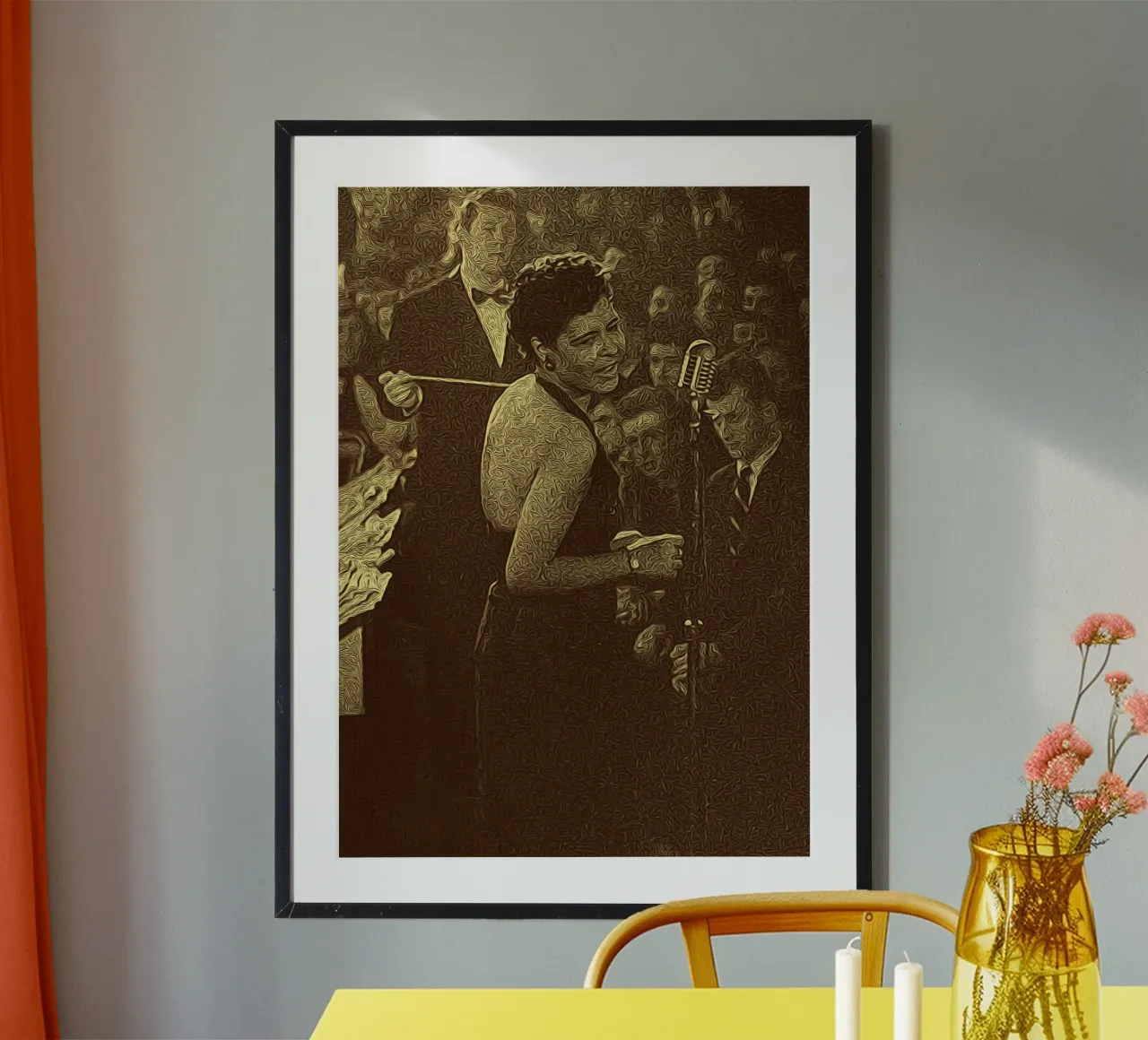 Swing e società poster da singpentinksale