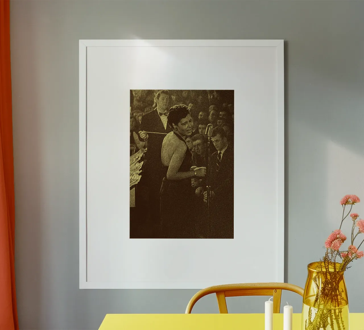 Swing e società poster da singpentinksale