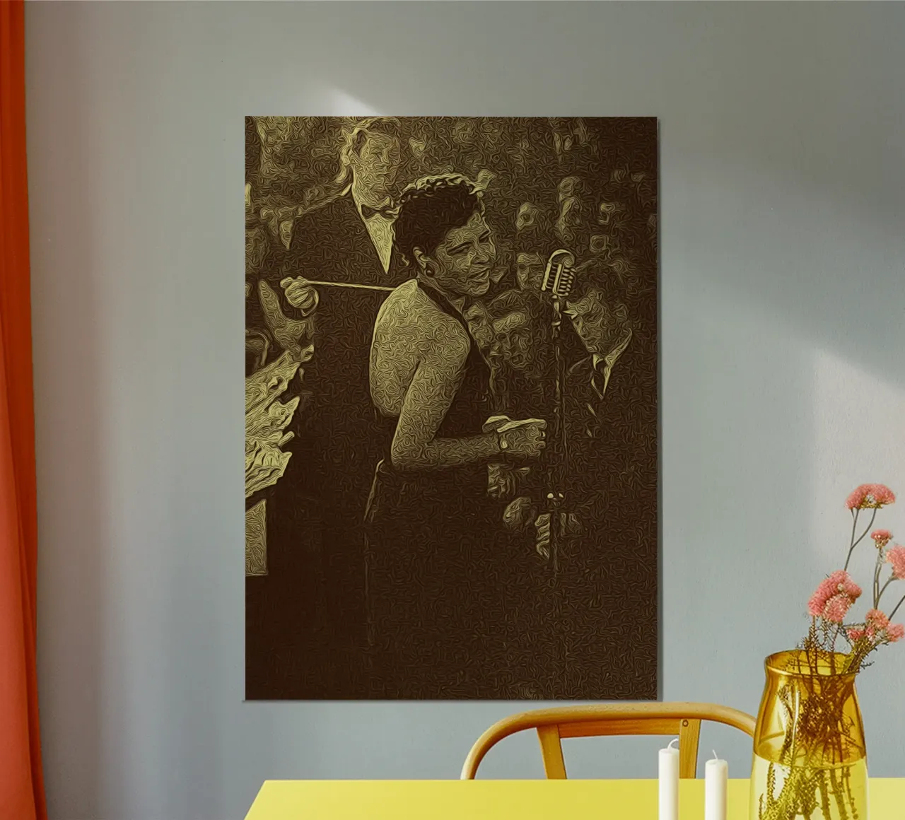 Swing e società poster da singpentinksale