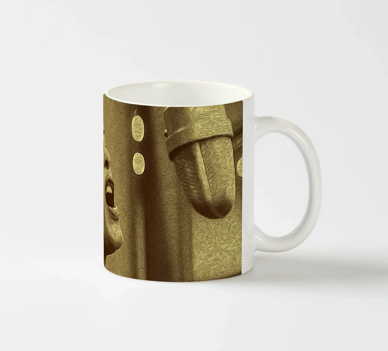 La quiete prima della canzone tazza in ceramica da singpentinksale