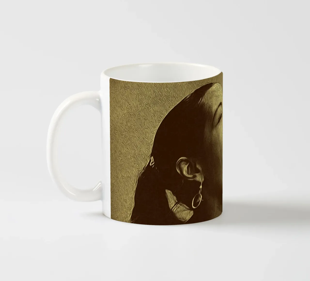 La quiete prima della canzone tazza in ceramica da singpentinksale