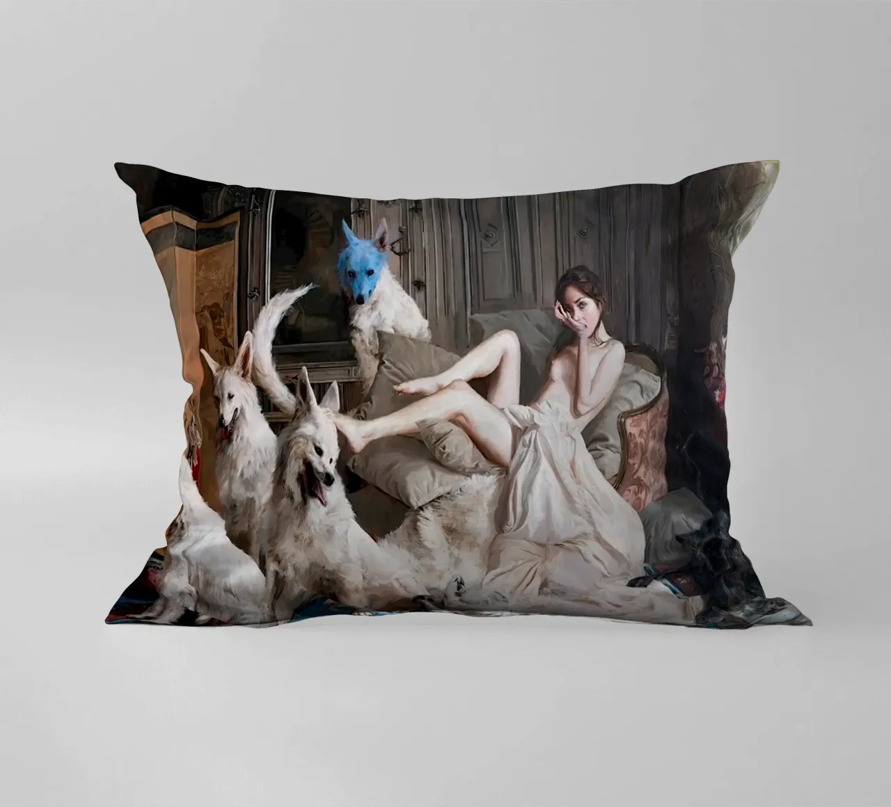 guillermo lorca art cuscino da ARKZ