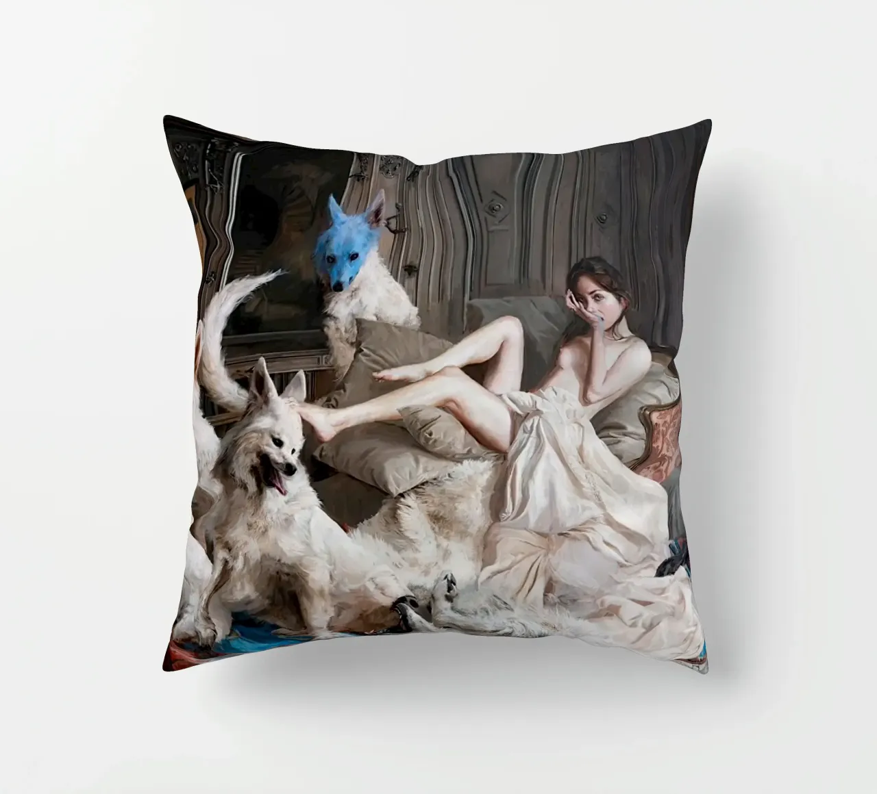 guillermo lorca art cuscino da ARKZ