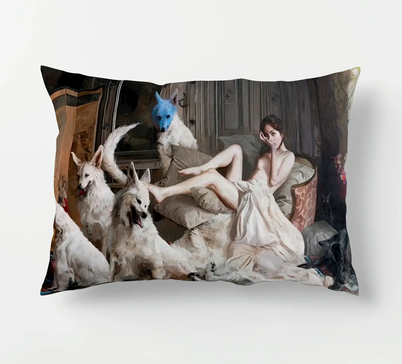 guillermo lorca art cuscino da ARKZ