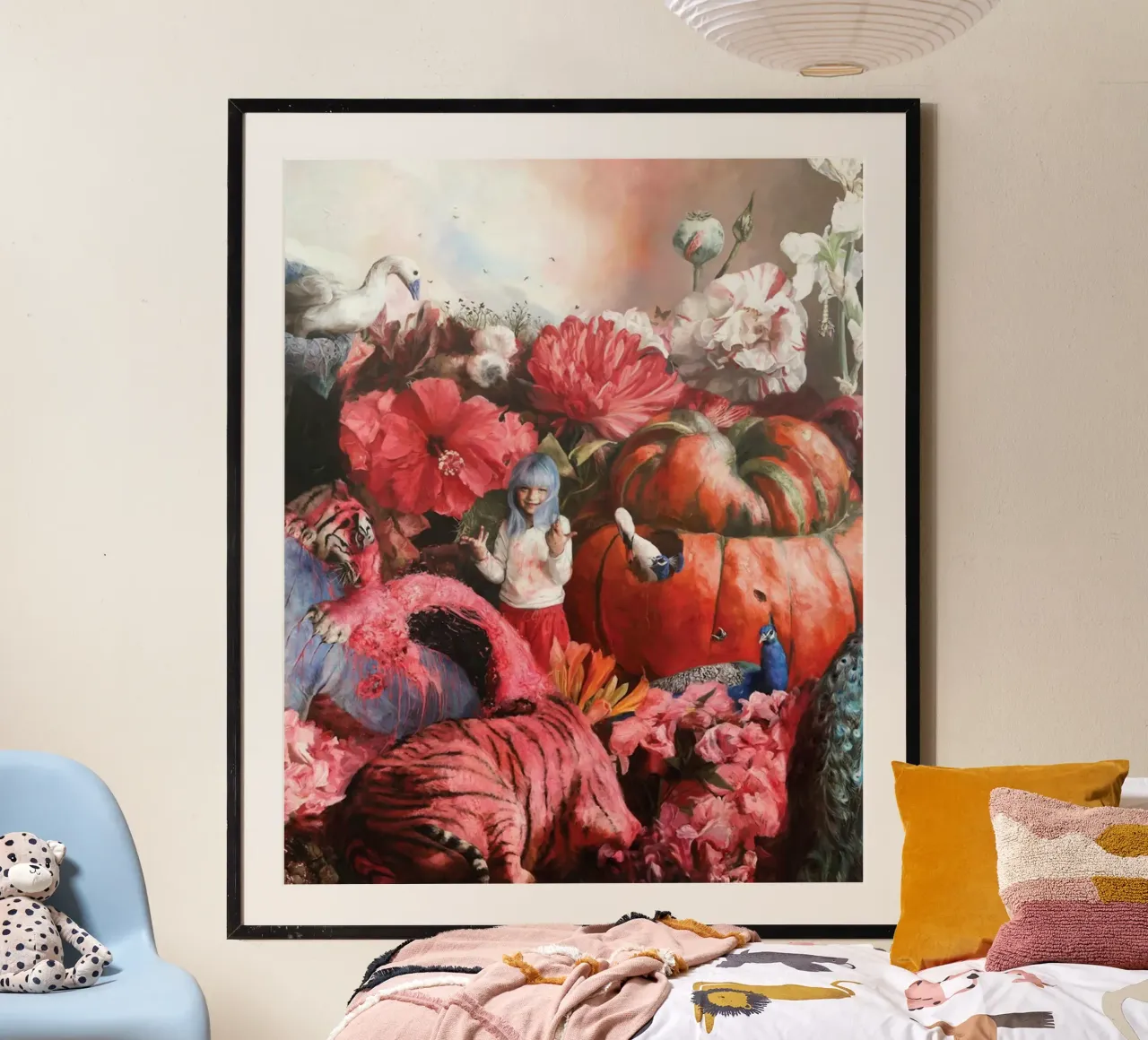 Guillermo Lorca Fantasy poster con telaio in plastica da ARKZ