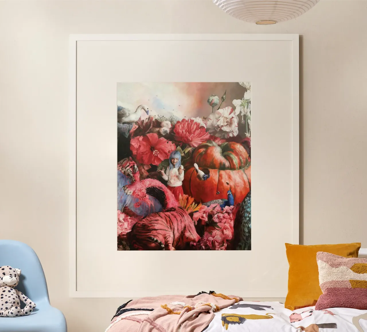 Guillermo Lorca Fantasy poster con telaio in plastica da ARKZ