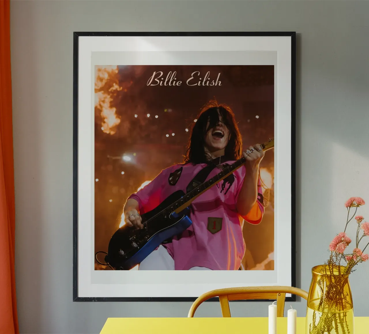 Billie Eilish Eseguire 051 poster da AudioLibrary